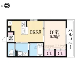ハルナス【2階】の間取り