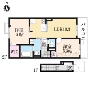 ヴェルデ?【2階】の間取り