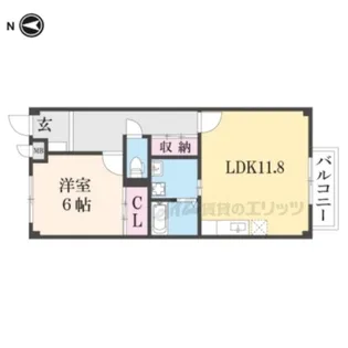 Casa Foresta【1階】の間取り