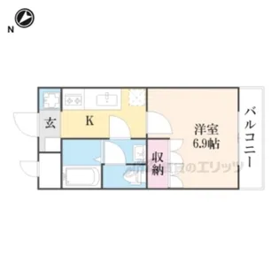 フォレストパーク【203号室】の間取り