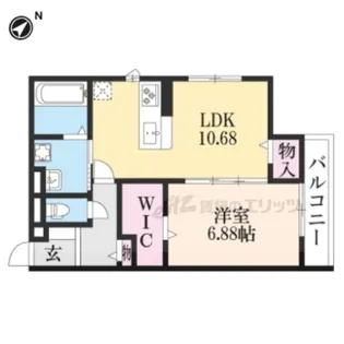 Casa Sereno【201号室】の間取り