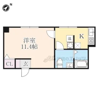 NoveStage Re‘ maison【106号室】の間取り