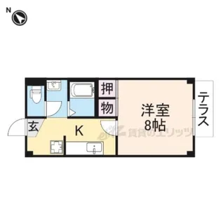 KATSUHEIGHTS参番館【2階】の間取り