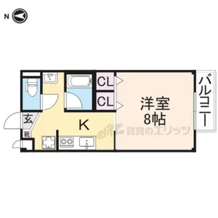 ルーチェ【1階】の間取り