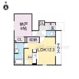 ポラリス【1階】の間取り