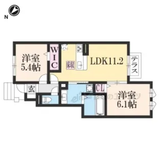 Laule’a守山【1階】の間取り