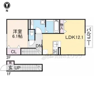 フォルティス【202号室】の間取り