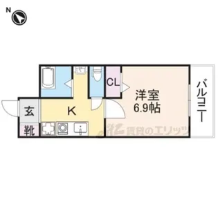 光陽ビルディング三田?【211号室】の間取り