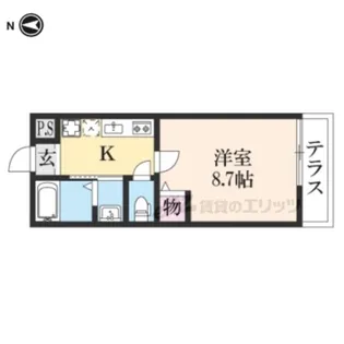 「グランテール翼」【1階】の間取り