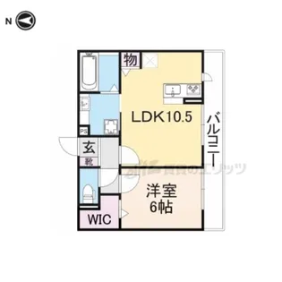 ヴィラシャルマン【205号室】の間取り