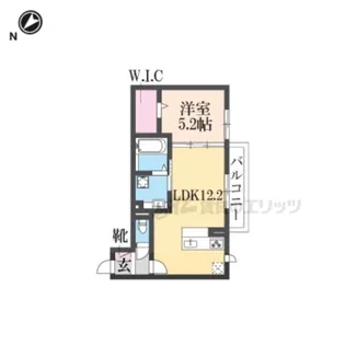 メゾンシャトーベルロード【3階】の間取り