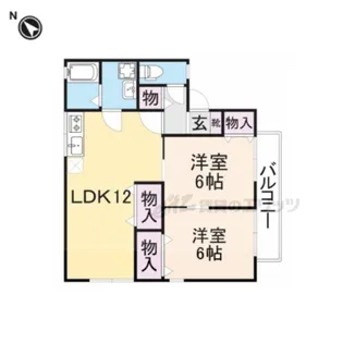 セピアコート【2階】の間取り