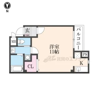 パイン ヒル【1階】の間取り