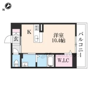 メゾン・ルナール【303号室】の間取り