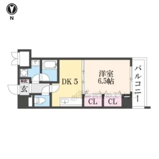 サンフーク?【407号室】の間取り