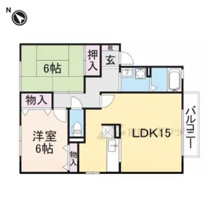 セジュールならやま?【2階】の間取り