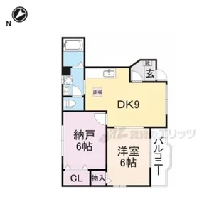 カーサ セレーノ【101号室】の間取り