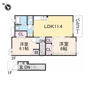 Subaru?番館【2階】の間取り