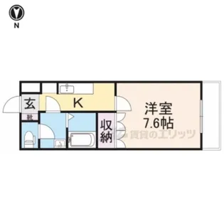 メゾンドラスリーズ【2階】の間取り