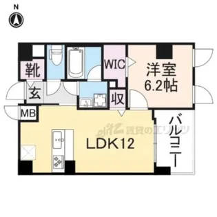 ラ・プリュス【2階】の間取り