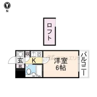 シティパレス西大寺北町P1【1階】の間取り