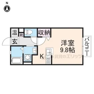 ドルフ?【1階】の間取り