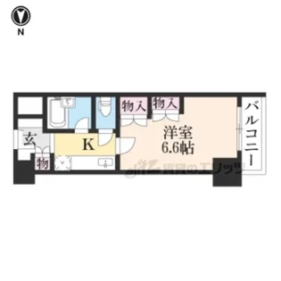 アーバンエース新大宮パル【6階】の間取り