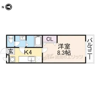 ヴィクトリーⅡ【3階】の間取り