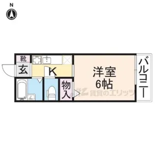 フルール22【2階】の間取り