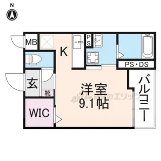 カーサ アリエッタ【1階】の間取り