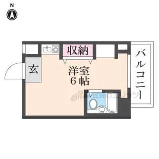 シティパレス21学園前【2階】の間取り