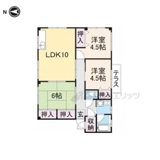 Nasu34【1階】の間取り