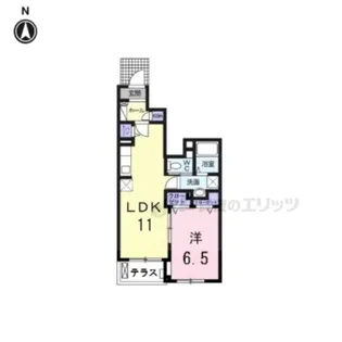 サンシャイン【1階】の間取り