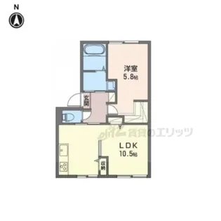 ラポール【1階】の間取り
