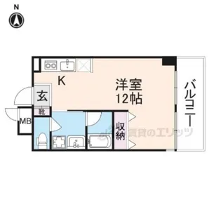 グランスター大宮【302号室】の間取り