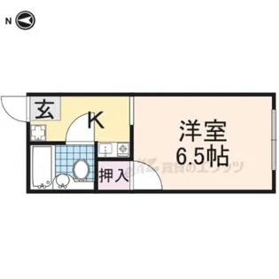 秀友ハイツ【202号室】の間取り