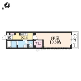 ベル アンジュ【1階】の間取り