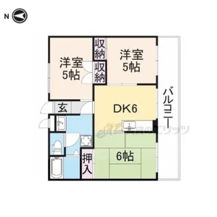 ザ・ラークハウスオブグリーン【3階】の間取り