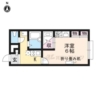 ライフステージ広瀬小谷ヶ丘【2階】の間取り