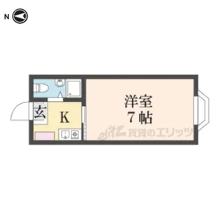 ジャンギャバン新大宮【2階】の間取り