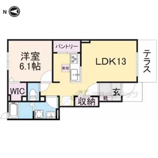 アドニス?【1階】の間取り