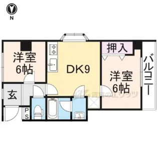 Nasu21【401号室】の間取り