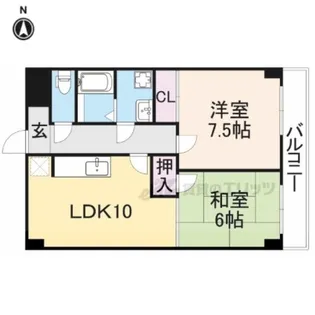 Nasu23【406号室】の間取り