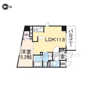 DeKalb【5階】の間取り