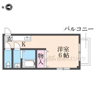 NASU25【205号室】の間取り