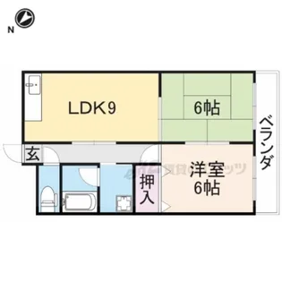 Nasu1ビル【6階】の間取り