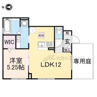 サンハイム大安寺【1階】の間取り