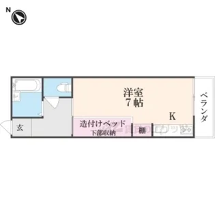 ライフステージ広瀬倉梯【3階】の間取り