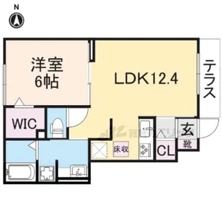 プリマヴェラージュ【1階】の間取り