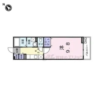 サンセール辻【2階】の間取り